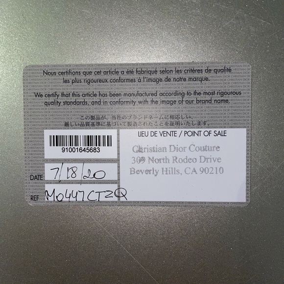 COPY - MINI SADDLE BAG DIOR - Picture 3 of 8
